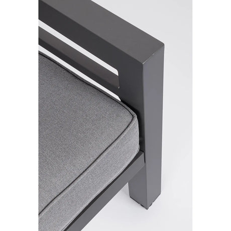 Outdoor Sessel mit Kissen Hendrix Anthrazit PG61 - ZEN ZONE Furniture