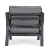 Outdoor Sessel mit Kissen Hendrix Anthrazit PG61 - ZEN ZONE Furniture