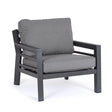 Outdoor Sessel mit Kissen Hendrix Anthrazit PG61 - ZEN ZONE Furniture