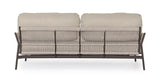 Outdoor Sofa 2-Sitzer Pardis raven QS25 aus Aluminium 183x80 cm - ZEN ZONE Furniture