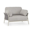 Outdoor Sessel Pardis agate QS26 aus Aluminium - ZEN ZONE Furniture