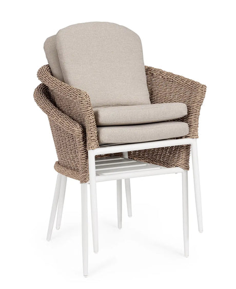 Gartenstuhl Oceana Vapor mit Armlehnen - ZEN ZONE Furniture