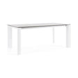 Outdoor Tisch Otavio Weiß WG20 Aluminium mit Keramikplatte 180x95 cm - ZEN ZONE Furniture