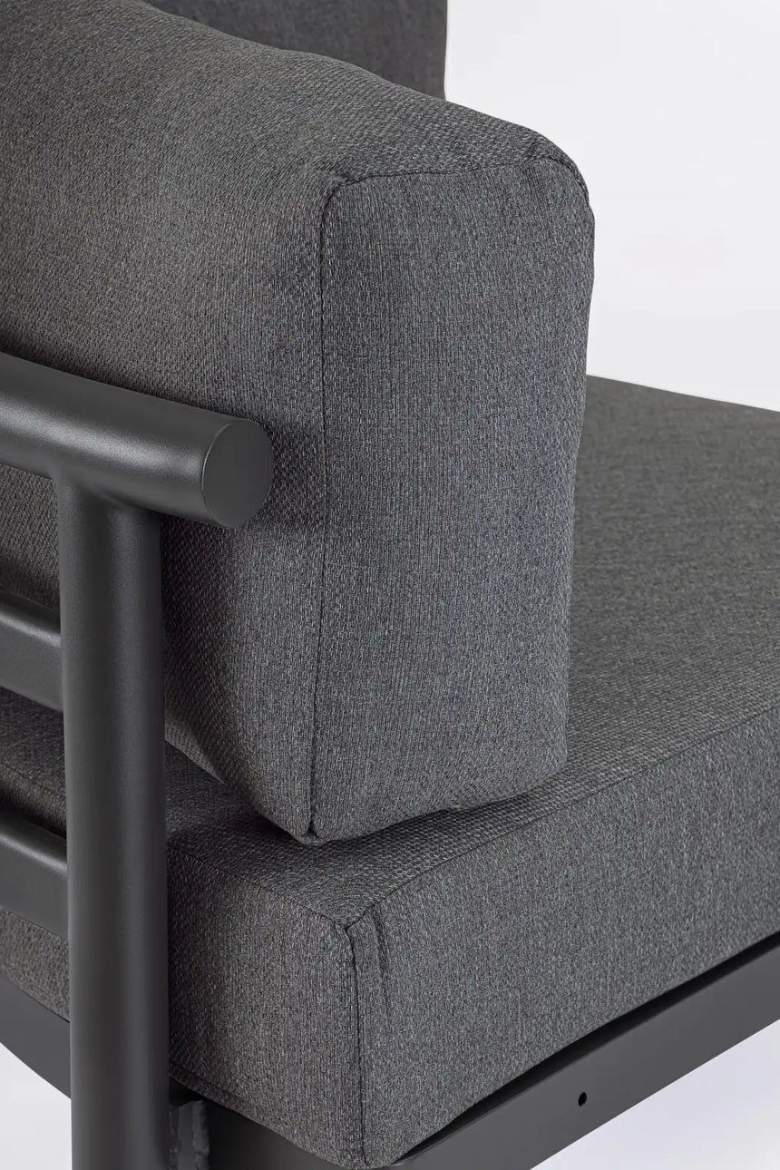 Outdoor Set Ecksitzgruppe Hercules anthrazit WG2 - ZEN ZONE Furniture