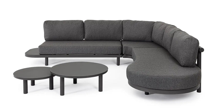 Outdoor Set Ecksitzgruppe Hercules anthrazit WG2 - ZEN ZONE Furniture