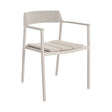 Gartenstuhl mit Armlehnen Ropery morny WG25 aus Aluminium - ZEN ZONE Furniture