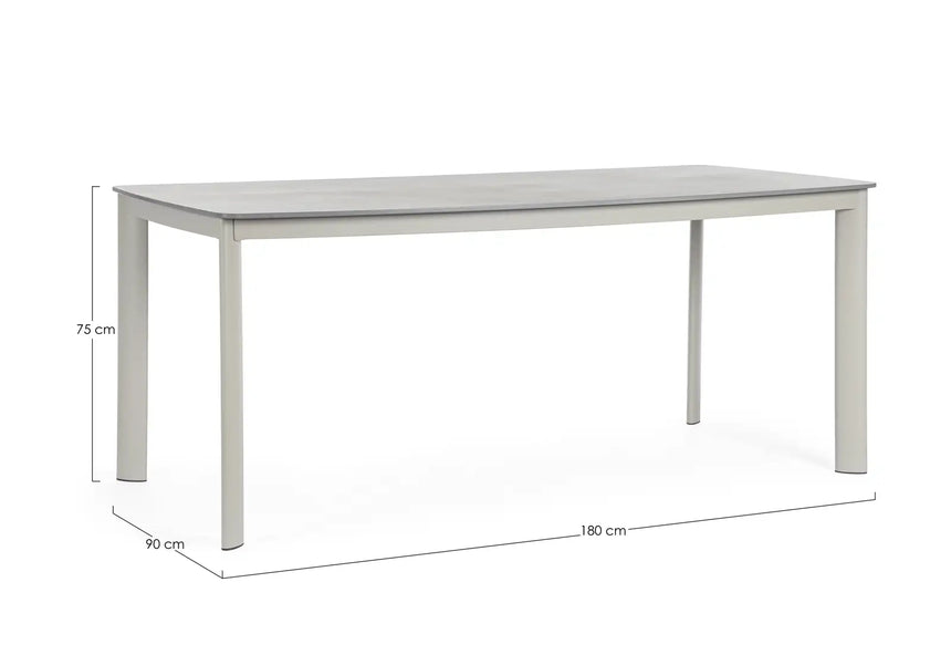Outdoor Tisch Alcora Saturn 180x90 cm - ZEN ZONE Furniture