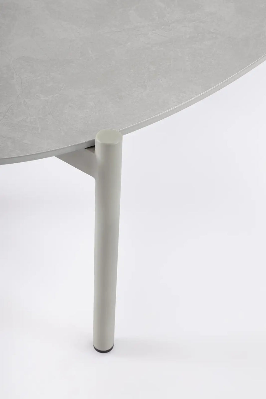 Outdoor 4er-Set Sitzgruppe Miravet C-C Saturn aus Aluminium und Seil - ZEN ZONE Furniture
