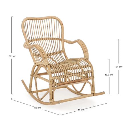 Casimira Naturschwinger Sessel - ZEN ZONE Furniture