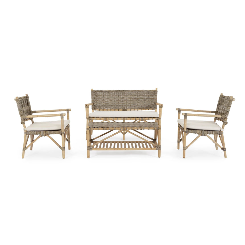 Garten-Sofa 2-Sitzer mit Kissen Tarifa - ZEN ZONE Furniture