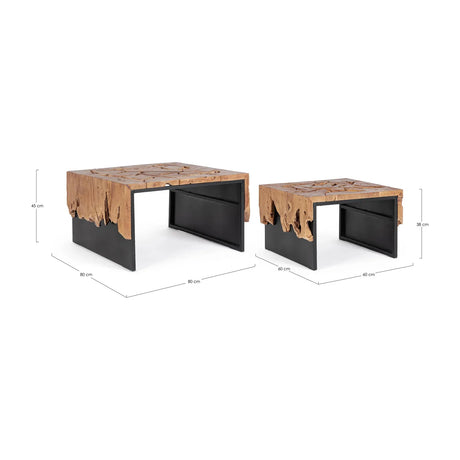 Grenada Couchtisch 2er Set - ZEN ZONE Furniture