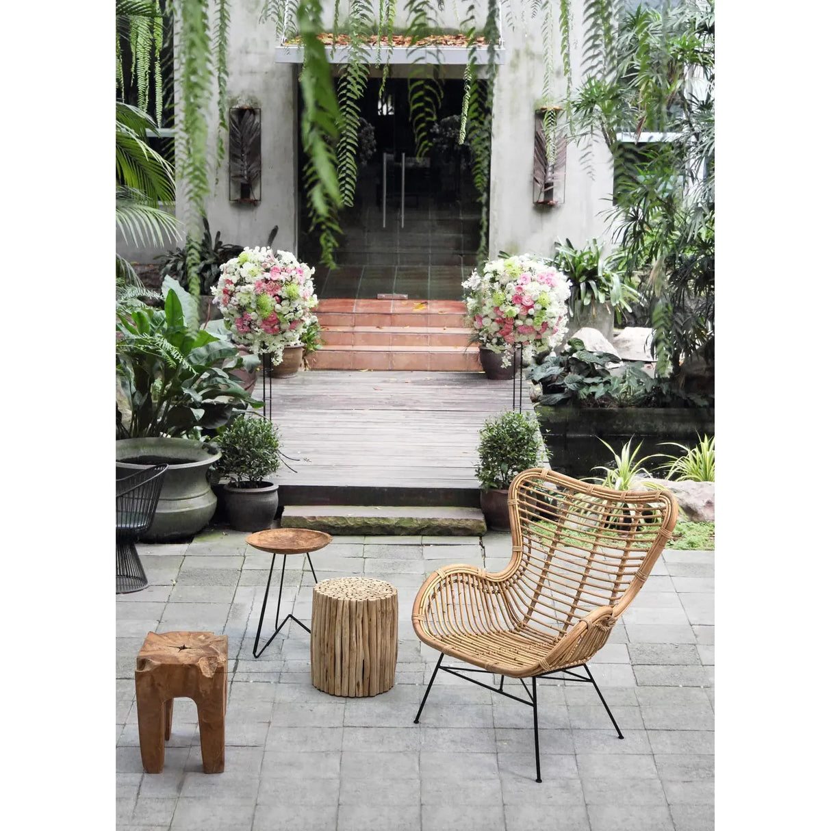 Casilda Sessel mit Kissen - ZEN ZONE Furniture