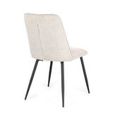 Essstuhl Cora Schwarz/Beige - ZEN ZONE Furniture