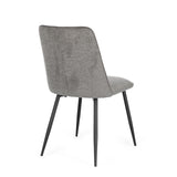Essstuhl Cora Schwarz/Dunkelgrau - ZEN ZONE Furniture