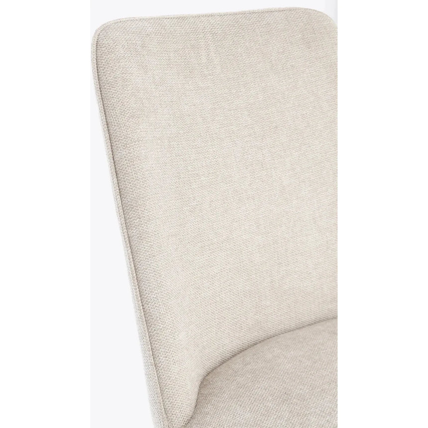 Cora Stuhl Beige/Beige - ZEN ZONE Furniture