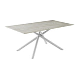 Tisch Argita Marmor-Effekt Beige 180x90 cm - ZEN ZONE Furniture