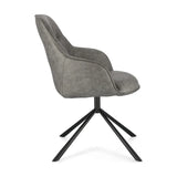Grant Sessel Grau Pu - ZEN ZONE Furniture