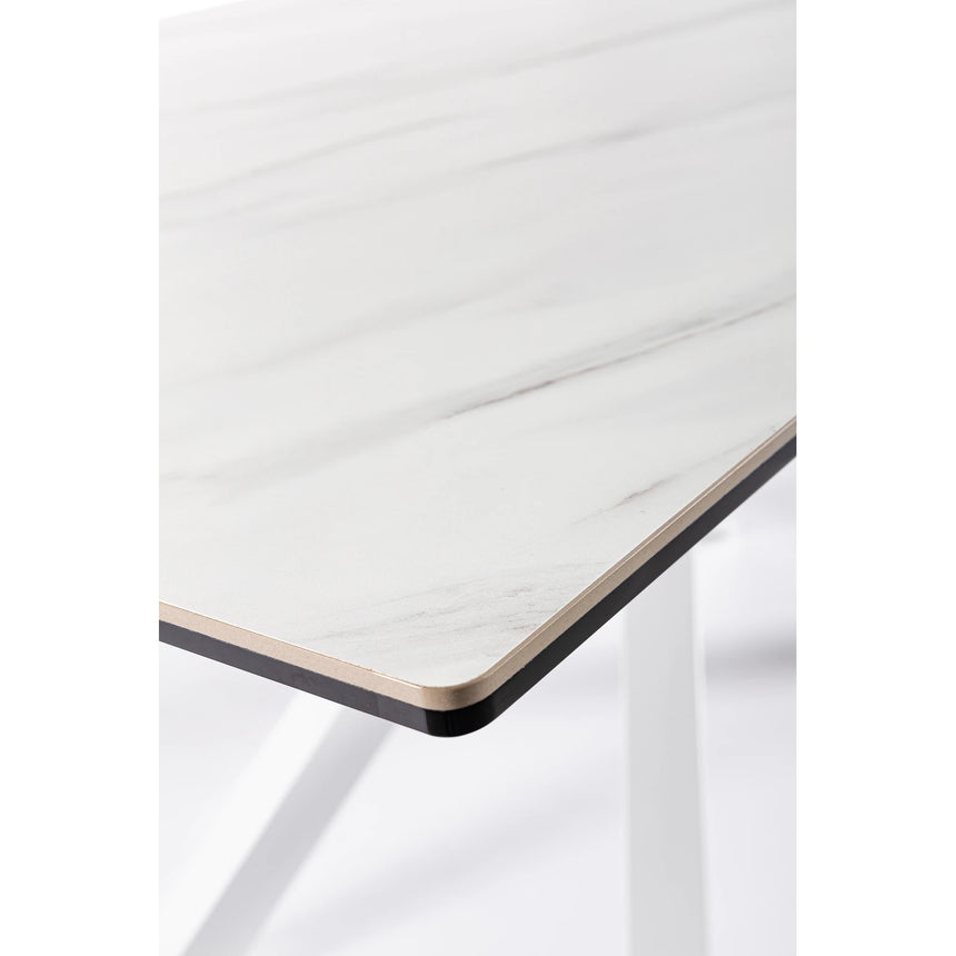 Esstisch Weiß 180x90cm Sean - ZEN ZONE Furniture