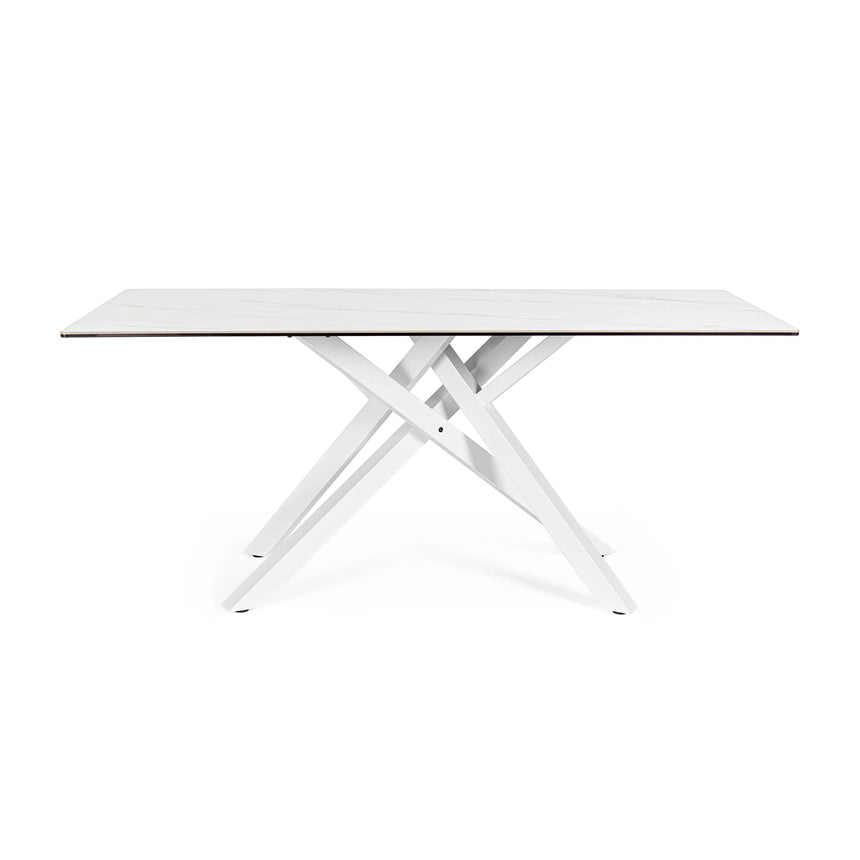 Esstisch Weiß 180x90cm Sean - ZEN ZONE Furniture