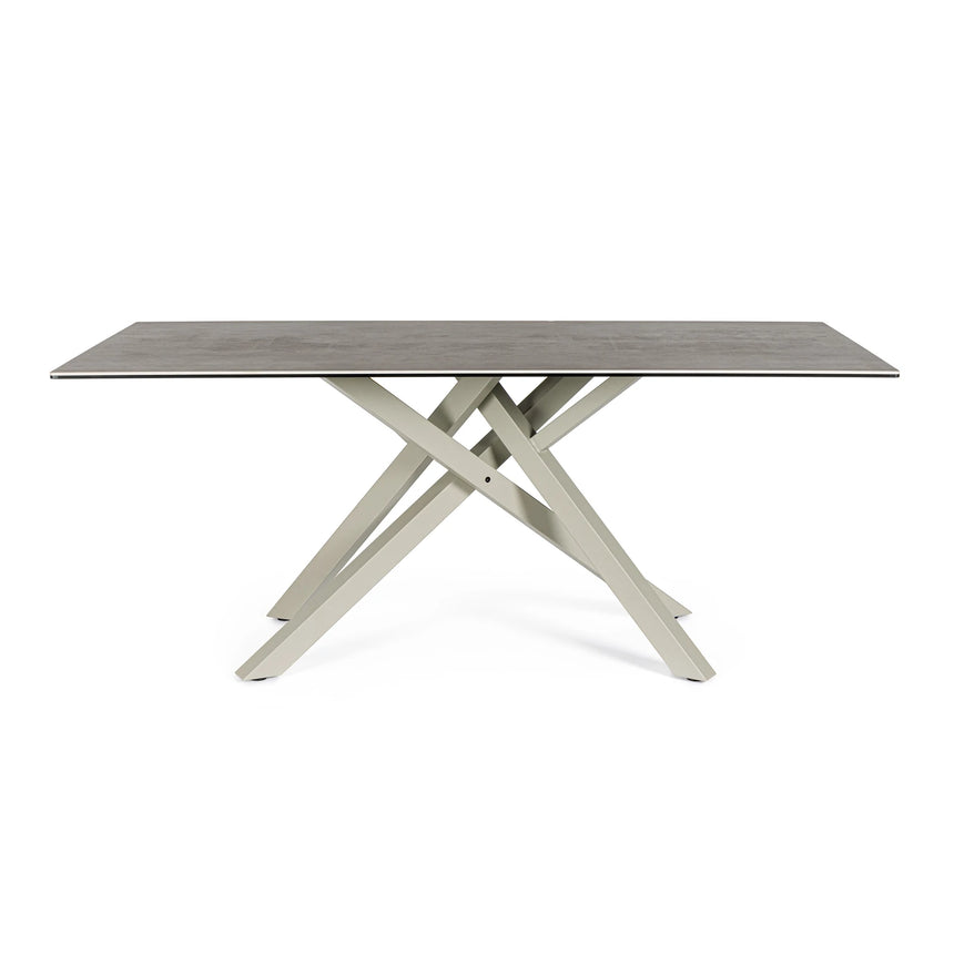 Esstisch Taupe 180x90cm Sean - ZEN ZONE Furniture
