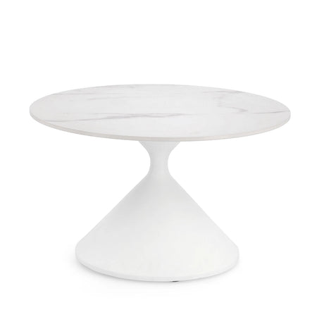Couchtisch rund 70x70 Weiß Joona - ZEN ZONE Furniture