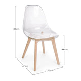 Transparenter Stuhl Einfach - ZEN ZONE Furniture