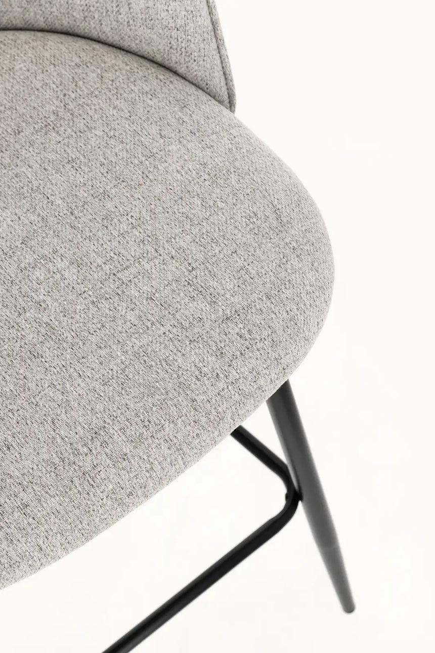 Barhocker New Tanya Aschgrau - ZEN ZONE Furniture