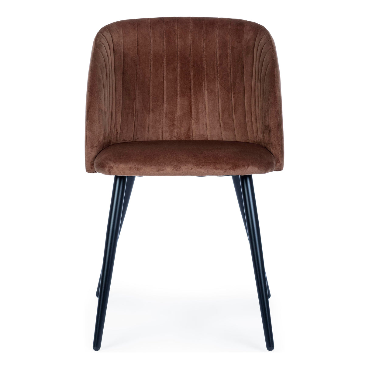 Stuhl Queen Samt Rostfarbe - ZEN ZONE