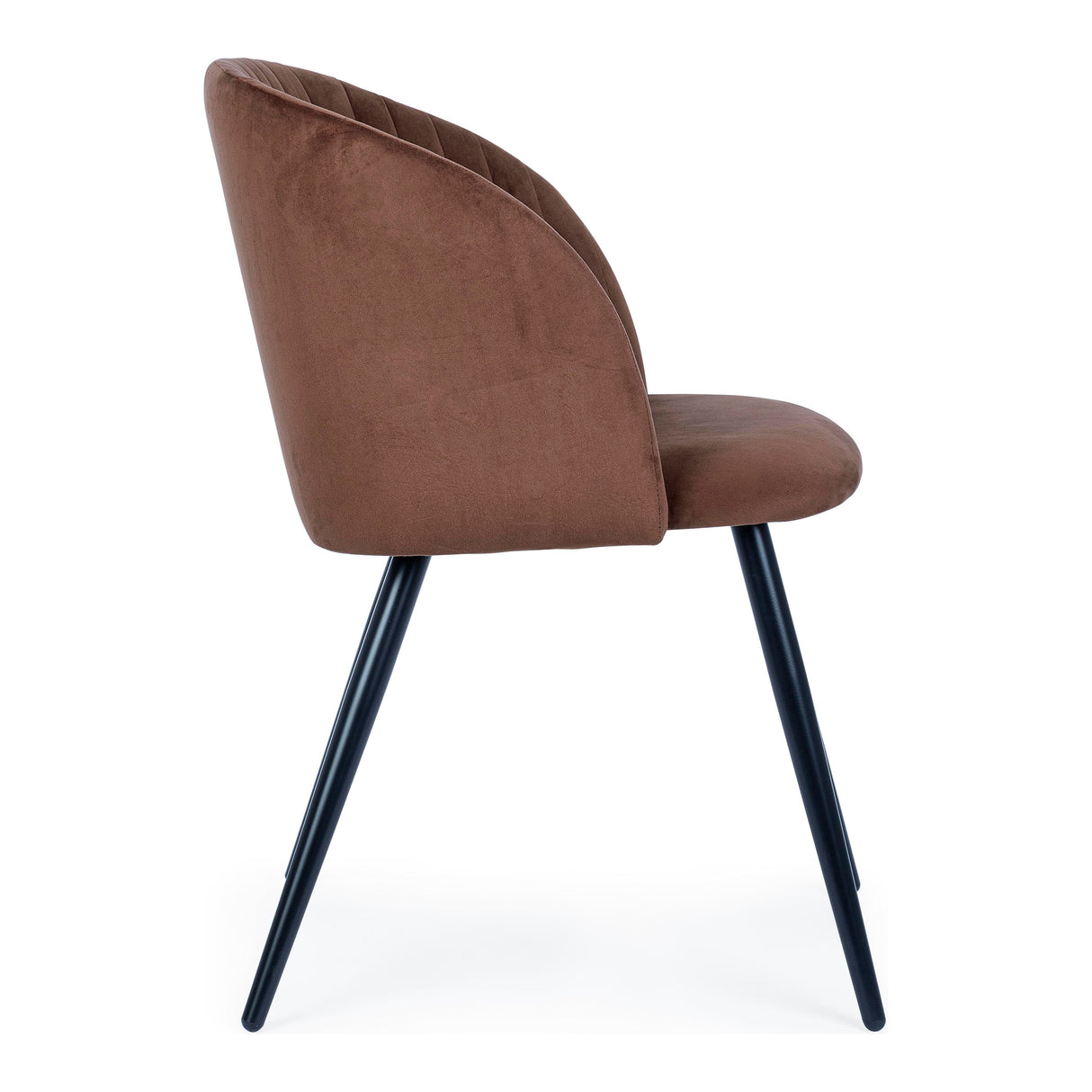 Stuhl Queen Samt Rostfarbe - ZEN ZONE