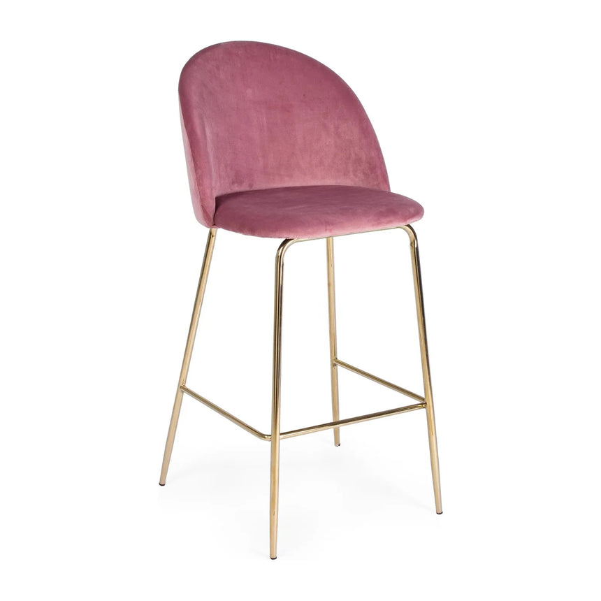 Carry Blush Samtbarhocker - ZEN ZONE Furniture