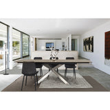 Essstuhl Kyra PU Anthrazit Vintage - ZEN ZONE Furniture