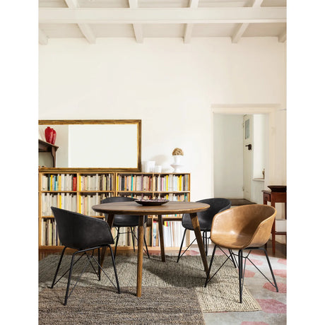 Essstuhl Warhol PU Leder Vintage - ZEN ZONE Furniture