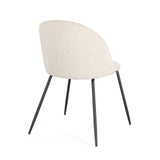 Essstuhl Tanya Schwarz/Elfenbein - ZEN ZONE Furniture