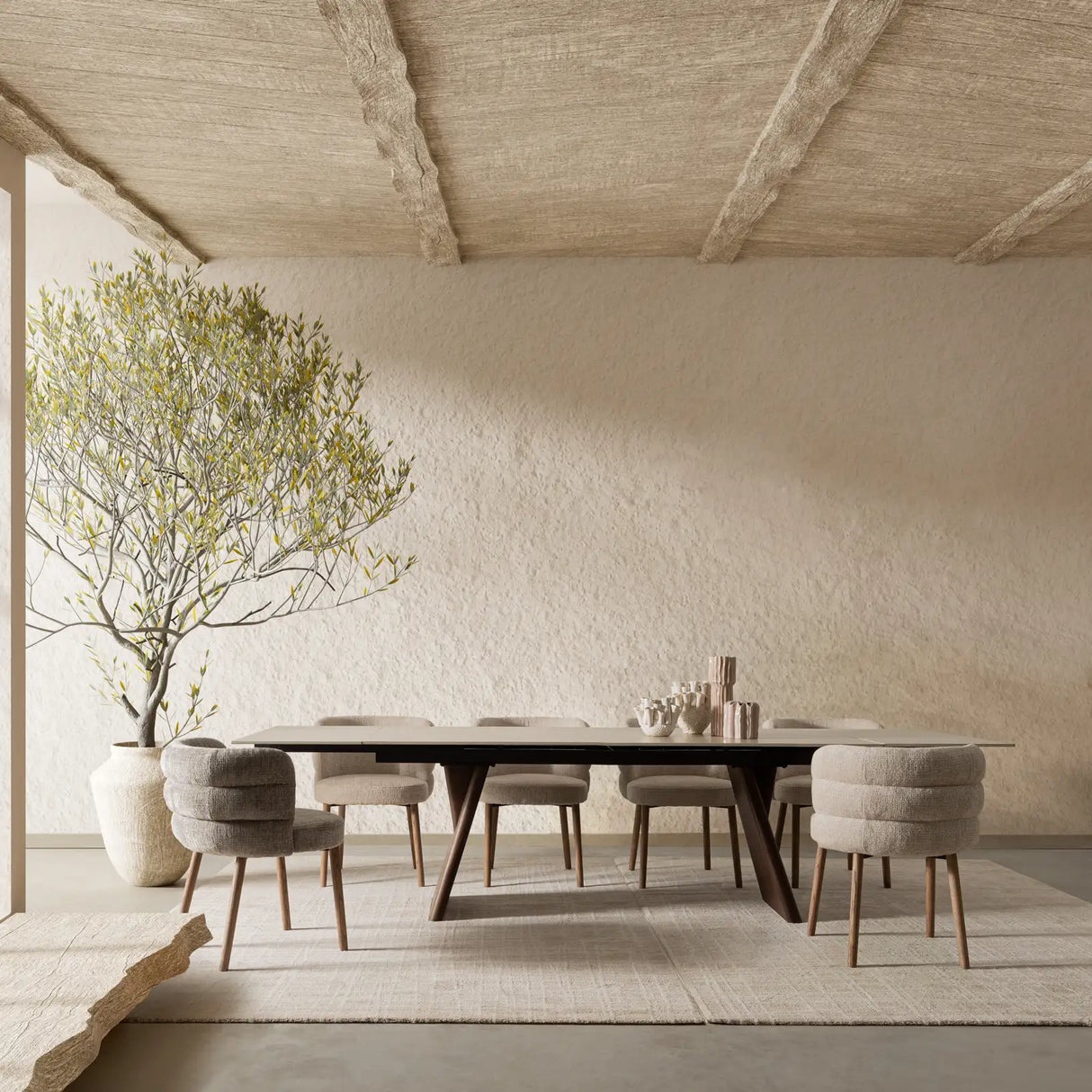 Stuhl Ilma aschgrau - ZEN ZONE Furniture