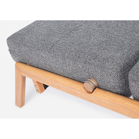 Bettsofa 1-Sitzer Hayden Grau - ZEN ZONE