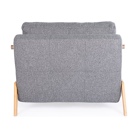 Bettsofa 1-Sitzer Hayden Grau - ZEN ZONE
