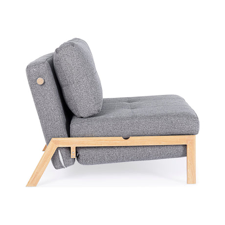 Bettsofa 1-Sitzer Hayden Grau - ZEN ZONE