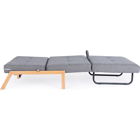 Bettsofa 1-Sitzer Hayden Grau - ZEN ZONE