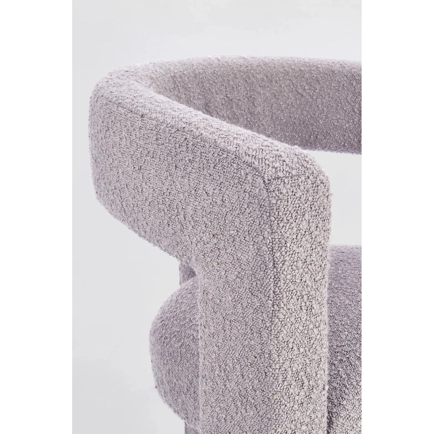 Arabella Stuhl Grau Pearl mit Armlehnen - ZEN ZONE Furniture