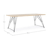 Bezirkstisch 200x90cm - ZEN ZONE Furniture