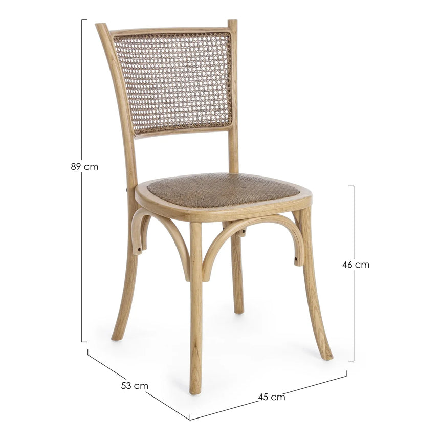 Carrel Stuhl natur - ZEN ZONE Furniture