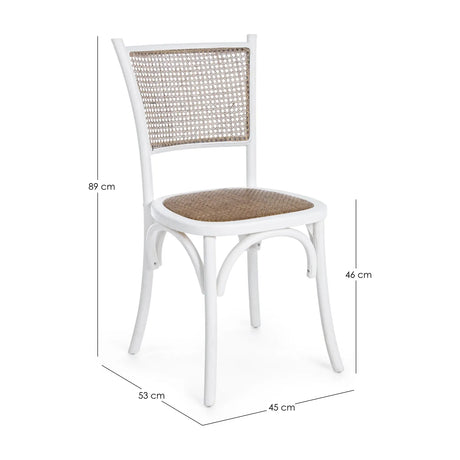 Carrel Stuhl weiss - ZEN ZONE Furniture