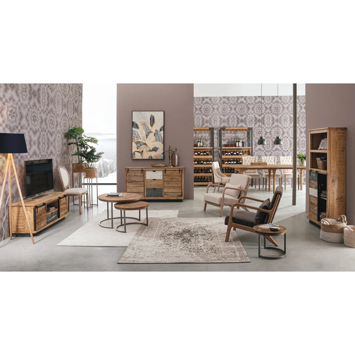 Ancilla Sessel Dunkel mit Kissen - ZEN ZONE Furniture