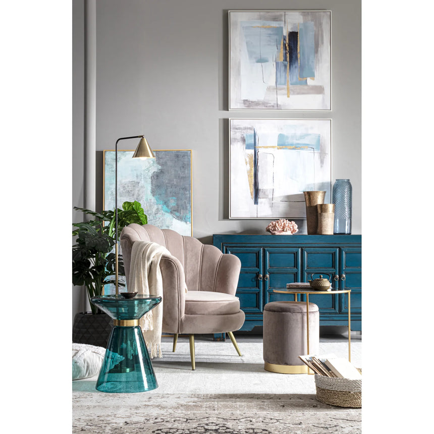 Sessel Giliola Helles Grau - ZEN ZONE Furniture