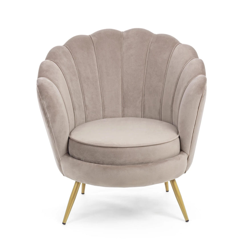 Sessel Giliola Helles Grau - ZEN ZONE Furniture