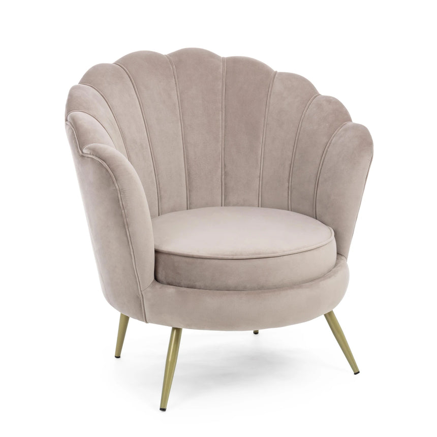 Sessel Giliola Helles Grau - ZEN ZONE Furniture