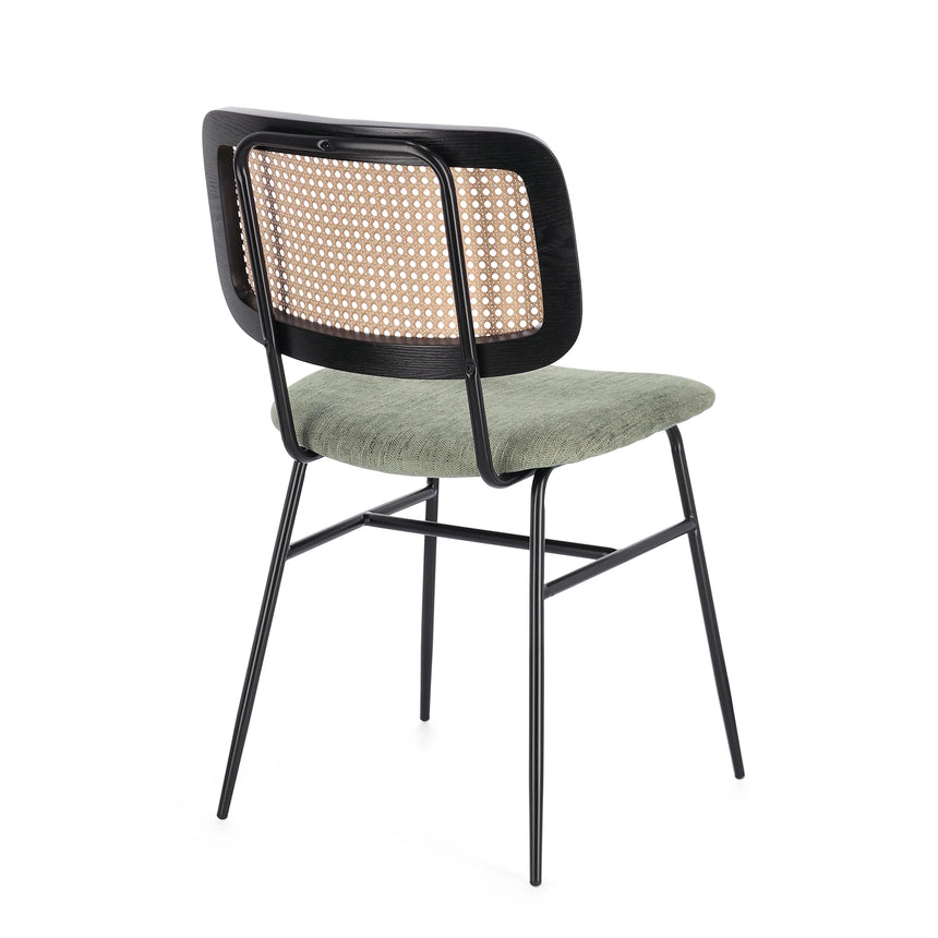 Essstuhl Glenna Grün - ZEN ZONE Furniture