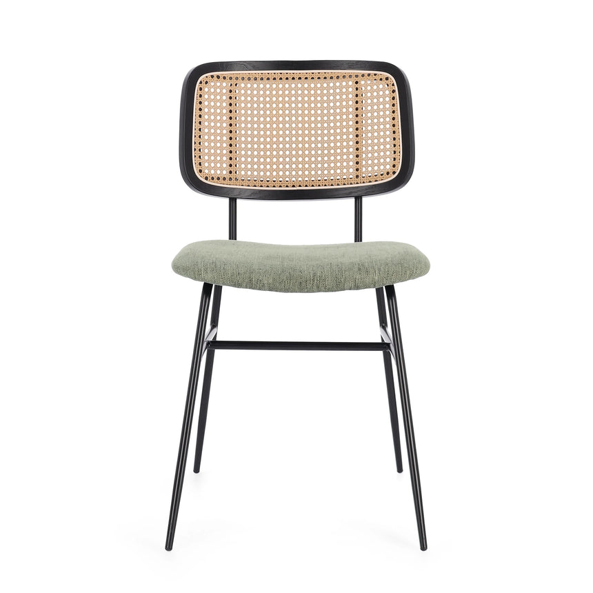 Essstuhl Glenna Grün - ZEN ZONE Furniture