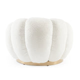 Drehsessel Florel Weiß - ZEN ZONE Furniture