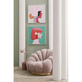Drehsessel Florel Altrosa - ZEN ZONE Furniture